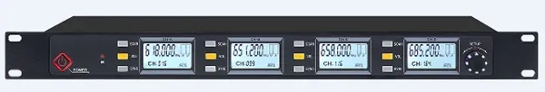 NOTEL UHF 4 KANAL KABLOSUZ MİKROFON ALICI